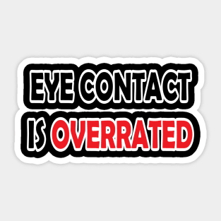 Eye Contact Sticker